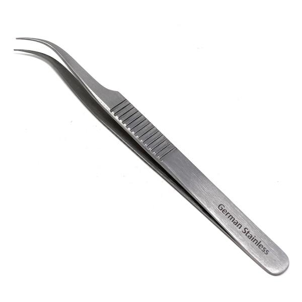 A2Z Scilab Watch Jewelery Repair Tweezers No 7 Fine Point Forceps Ridged Grip A2Z-ZR281 - main